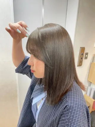 カラー 暖色/透明感カラー /nanami🌼のヘアスタイル