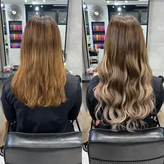 ロング カラー ヘアアレンジ ar+ ❤︎ maiのヘアスタイル