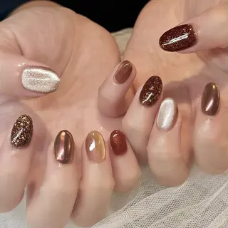 ネイル 新井 ひなののネイルデザイン