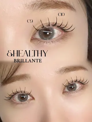 マツエク・マツパ BRILLANTE 名古屋 丸の内のマツエク・マツパデザイン