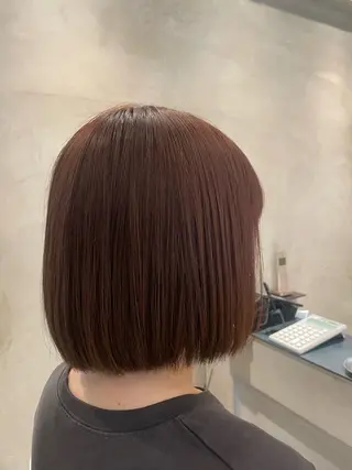 ミディアム カラー NA NAのヘアスタイル