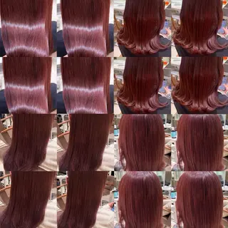 カラー 艶カラー🩵中久保 舞優🩵のヘアスタイル