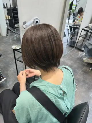 ショート カラー FERIA あべの yumeho🍭のヘアスタイル