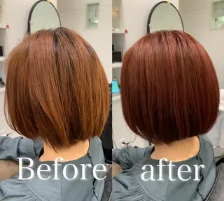 ミディアム 【酸性ストレート】 宮下和明のヘアスタイル