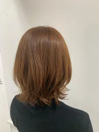 セミロング カラー 山下恋佳/矢場町/ ブリーチ/ショートのヘアスタイル