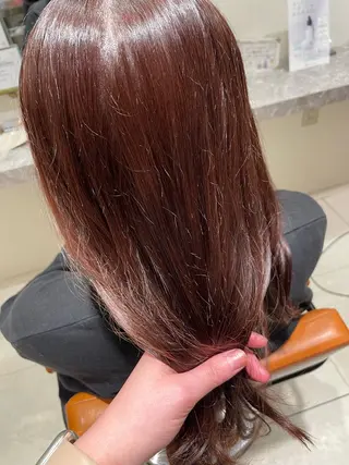 セミロング カラー Merry Land日吉所属・暖色/ベージュ/ メンズ/鈴木彩のヘアスタイル