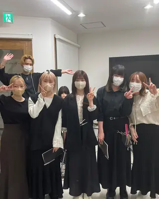 ミディアム カラー パーマ 髪質改善/ブリーチ 田代 龍我のヘアスタイル