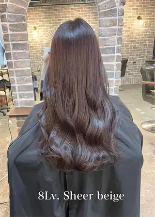 ロング カラー ACROあべの店所属・艶カラー/インナー /グラデ/大西小百合のヘアスタイル