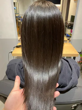 ミディアム パーマ ハイトーン/メンズ/ ボブ RINのヘアスタイル