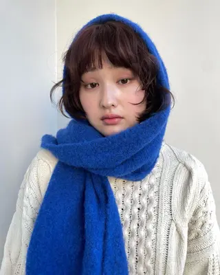 ショート 似合わせ/透明感 /レイヤー/りほ🤍のヘアスタイル