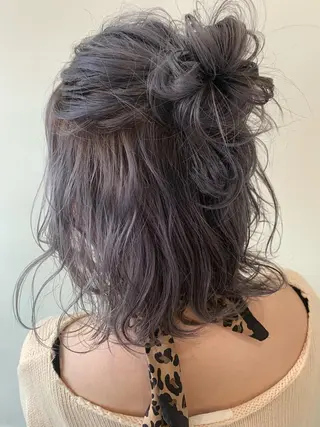 ミディアム ヘアアレンジ flocci🌙 フロクシのヘアスタイル