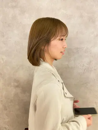 ミディアム カラー gotoday shiare salon渋谷モディ店所属・ショートヘア/ボブ 大人ヘア/松本篤志のヘアスタイル