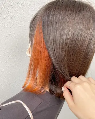 ミディアム カラー 後藤紗英/髪質改善 /オリーブベージュのヘアスタイル