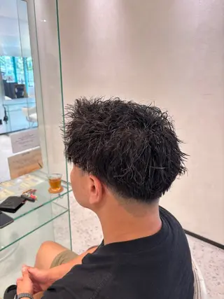 パーマ メンズ LOUIMADNA栄所属・新規指名比率No.1 メンズパーマ/二村のヘアスタイル