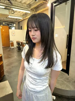 ロング Neelu所属・Neelu 日置剛人のヘアスタイル
