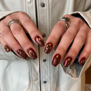 ネイル 渋谷ニュアンスネイル SYURI🫧のネイルデザイン