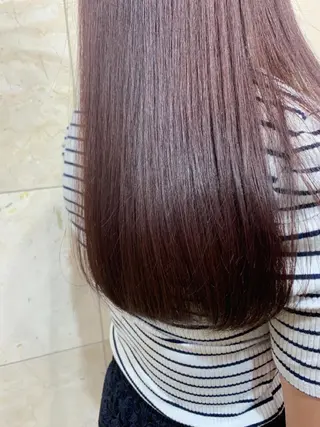 セミロング カラー 清水　仰士 ROW町田のヘアスタイル