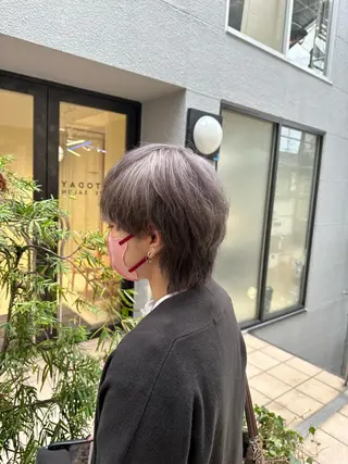 カラー 🌈ベージュ艶髪🌈 ユウトのヘアスタイル