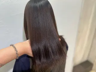 ミディアム カラー 髪質改善縮毛矯正× 艶髪カラー板垣智大のヘアスタイル
