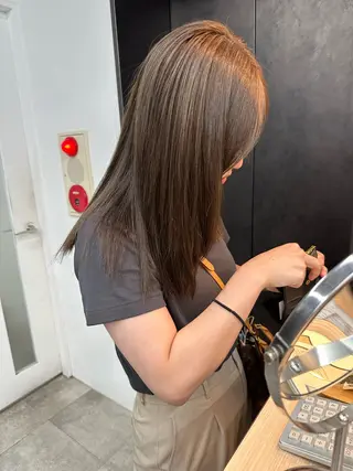 ロング 髪質改善/美髪矯正/ 小顔ボブNANAのヘアスタイル