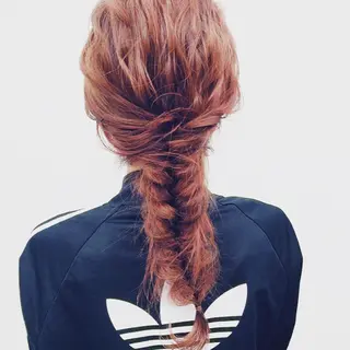 セミロング 中村 優太のヘアスタイル