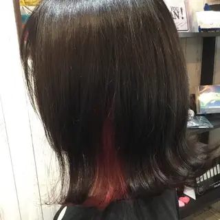 ミディアム カラー embrace エンブレイスのヘアスタイル