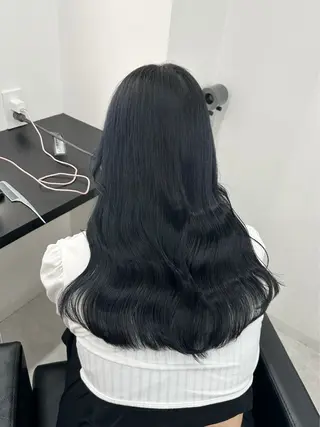ロング EGO 池袋 RIO🖤⋆͛*͛のヘアスタイル