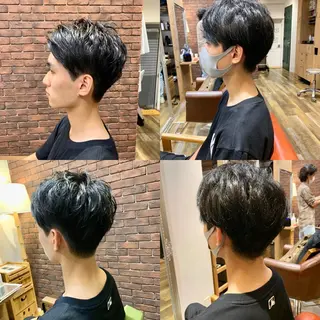 ショート et Douce所属・艶髪／髪質改善／ カワモトヒロトのヘアスタイル