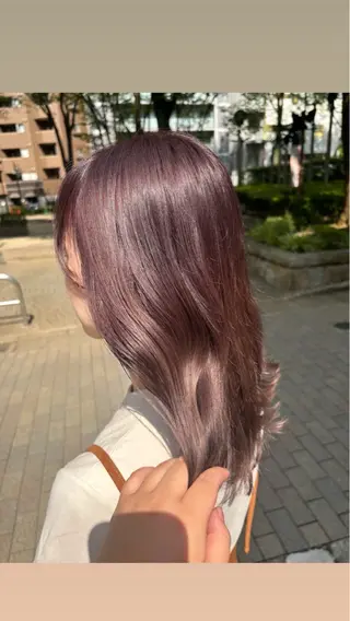 カラー 🌳武田藍花🕊️ 髪質改善 縮毛矯正のヘアスタイル