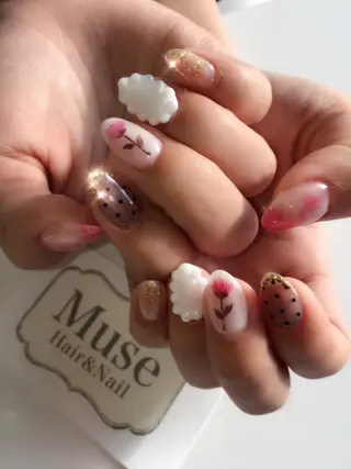 ネイル 隠れ家一戸建て金町 HIROMI 葛飾区のネイルデザイン