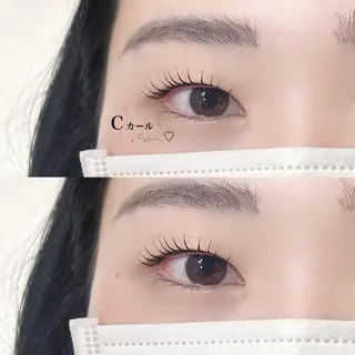 マツエク・マツパ BLUE EYES Sakagamiのマツエク・マツパデザイン