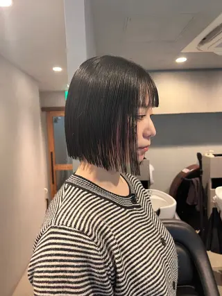 ショート レイヤーカット /神野楓のヘアスタイル