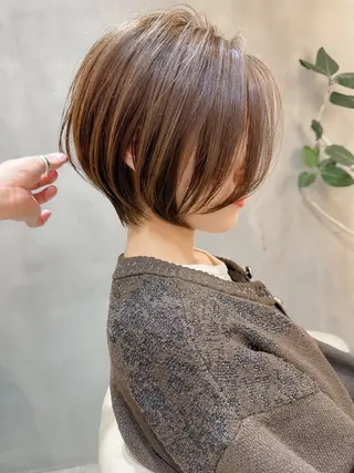 ショート カラー ボブ/ショート/ 縮毛矯正⚜️工藤昴のヘアスタイル