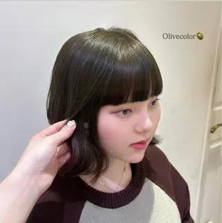 カラー 🍒垢抜けカラー エクステヘアメあずみのヘアスタイル