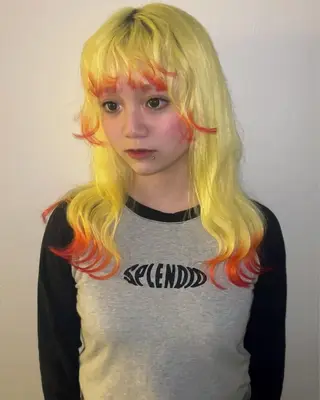 セミロング 🎀ハイトーン特化 konomi🎀のヘアスタイル