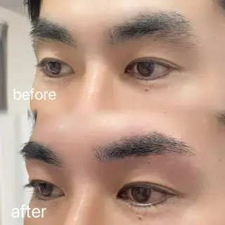 メンズ アイブロウ Le Riad名古屋 栄💫馬渕奈恵💫のマツエク・マツパデザイン