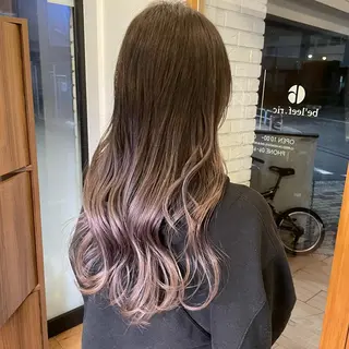 ロング カラー ヘアアレンジ 🎗秋山勇 /三宮指名No.1のヘアスタイル