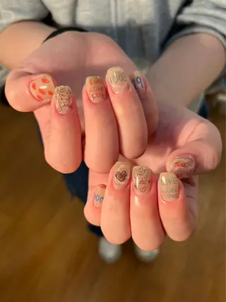 ネイル LOVE NAIL 💕Sonoのネイルデザイン