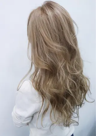 ロング カラー ヘアアレンジ エクステの神様 ▫️原島ユウヤ▫️のヘアスタイル