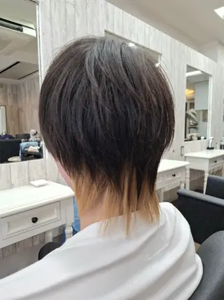 カラー メンズ Ｒｅｃｉｅｌ(ﾚｼｪﾙ)　岐阜店所属・レシェル岐阜 中谷のヘアスタイル