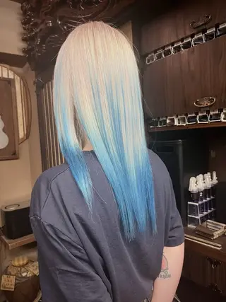 セミロング カラー KAH所属・Koichi Satoのヘアスタイル