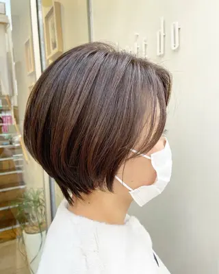 ショート 小倉 実紗のヘアスタイル