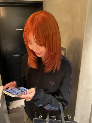 ミディアム カラー アンニュイヘア🪽 ayumiのヘアスタイル