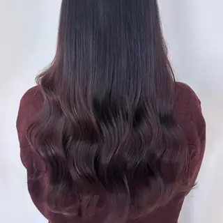 ロング Mio｜ぱつっとボブ ｜髪質改善ストレートのヘアスタイル