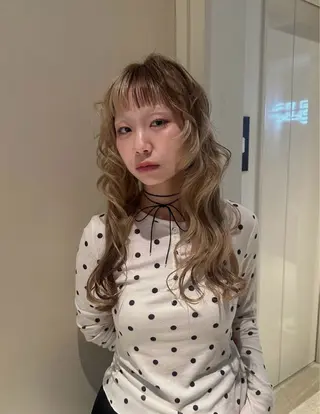 ロング clear of hair LiT店所属・及川 遥/レイヤー/ カットモデルのヘアスタイル