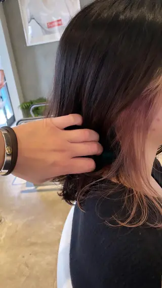 ミディアム 🔹TOMO🔹 圧倒的経験値🔹のヘアスタイル
