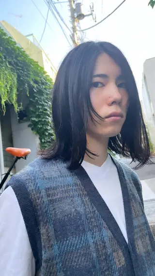 ミディアム メンズ gallica表参道 副店長/佐藤翼のヘアスタイル