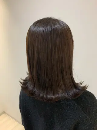 ミディアム 🍓韓国ヘア レイヤ ーカット🍓笠原 葵のヘアスタイル