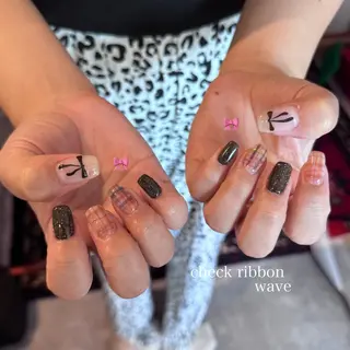 ショート nail space wave所属・nail space waveのネイルデザイン