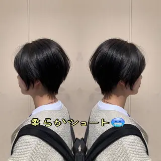 ショート カラー 駒田 拳児のヘアスタイル